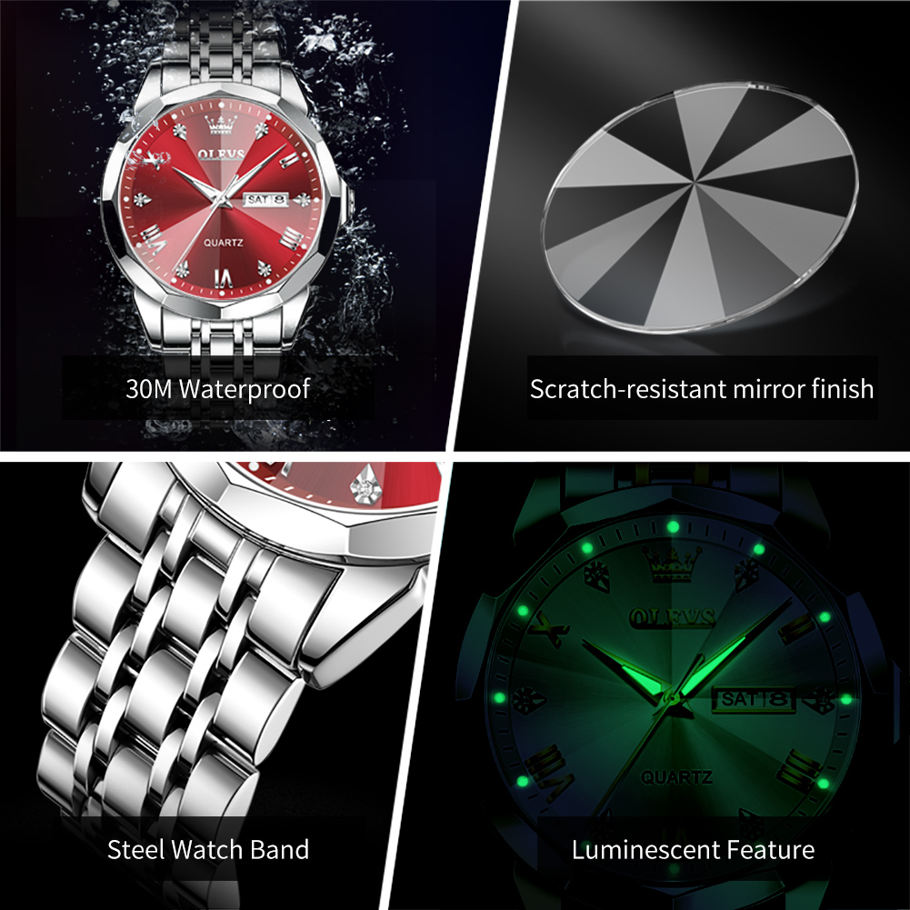 OLEVS Brand Original Business  - Luxury Watch Magazine 评论和价格