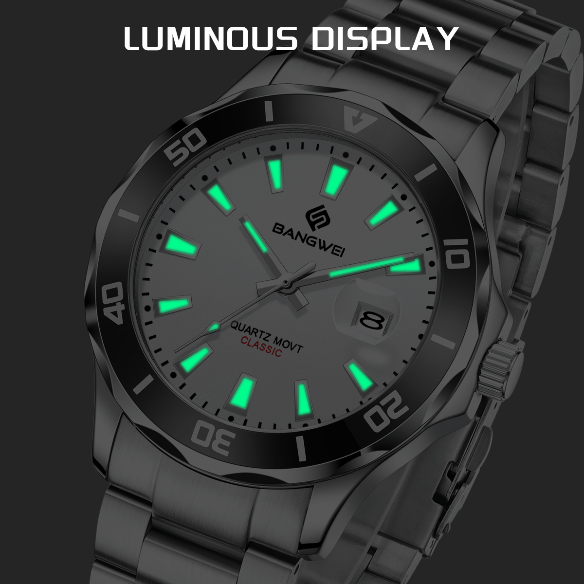 LIGE New Watch Men Luxury Bran - Luxury Watch Magazine 评论和价格