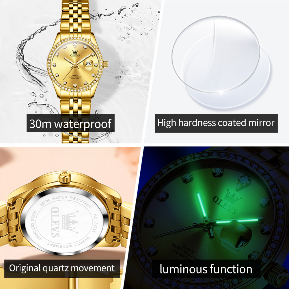 OLEVS Top Luxury Elegant Watch - Luxury Watch Top 10 评论和价格